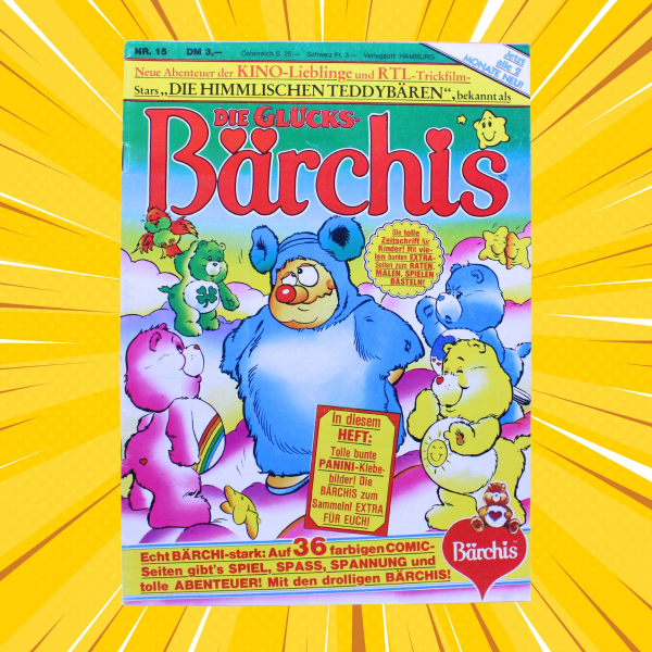 Die Glücks-Bärchis Comic Magazin Nr. 15 Interpart 1989 Panini